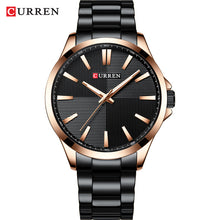Load image into Gallery viewer, Waterproof Black Stainless Steel Watch For Men
