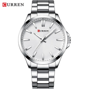 Waterproof Black Stainless Steel Watch For Men